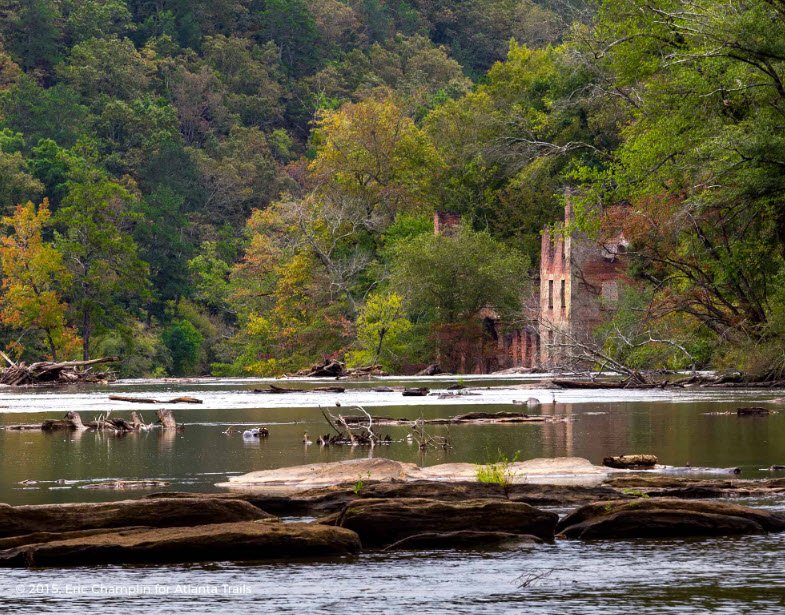 Sweetwater Creek State Park, Georgia, USA